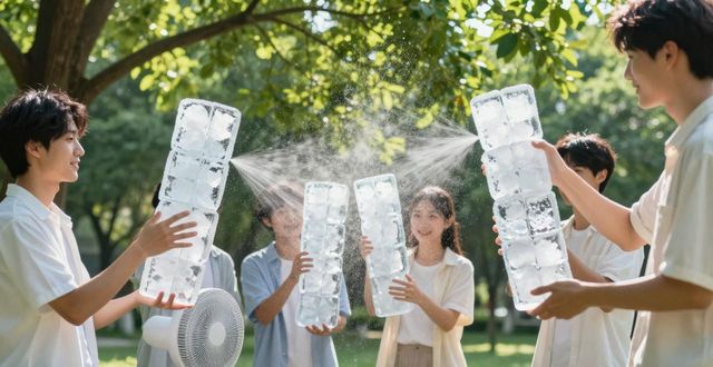 大冰块降温方法_海淀夏季防暑降温大冰块_大冰块户外活动使用时长
